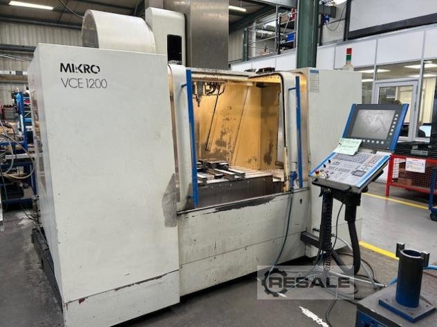 Numerically Controlled Machining Centres MIKRON- CHARMILLES VCE 1200