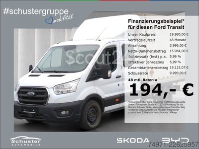 LKW mit Pritsche & Plane Ford Transit Pritsche+Plane AWD DoKa L3 3,5t*7-Sitzer gebraucht
