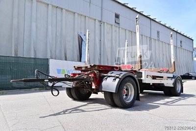 Holztransport Anhänger Doll A 125  Zwillingsreifen Alufelgen Rungen gebraucht