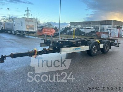 Anhänger-Wechselfahrgestell KRONE ZZ/DC07 TANDEM-LAFETTE, STANDARD,   BPW-ACHSEN, HECKABSTüTZUNG gebraucht