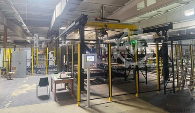 KOCH Industrieanlagen GmbH Vollautomatische Palettier- und Verpackungsanlage
