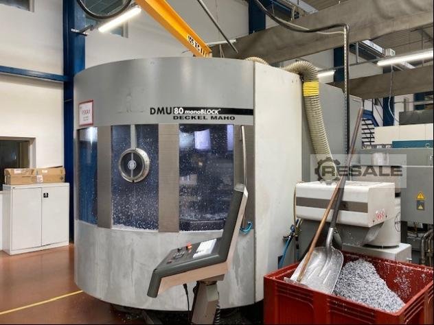 Numerically Controlled Machining Centres DMG DECKEL MAHO DMU 80 MONOBLOCK 5 axles