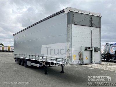 Auflieger mit Pritsche & Plane Schmitz Cargobull Curtainsider Mega Getränke gebraucht