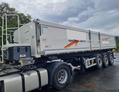 Kipper Auflieger CARNEHL CZKS 34/AL 2-Seiten-Alukastenmulde gebraucht