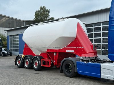 Siloauflieger FELDBINDER FFB Silo Auflieger TEUT 26.3 - 26 m  Asche Gülle gebraucht