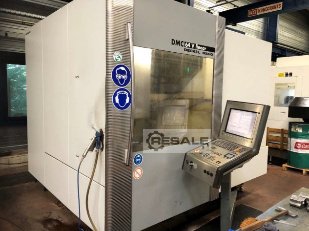 Numerically Controlled Machining Centres DMG DECKEL MAHO DMC 64 V LINEAR