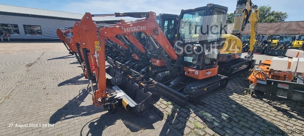 Minibagger HITACHI ZX26U- Sonderpreis ! neu