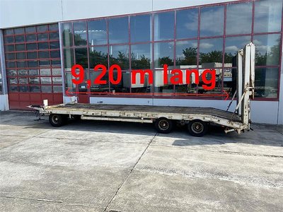 Müller Mitteltal PT 30 3 Achs Tieflader 9,20 m Ladefläch