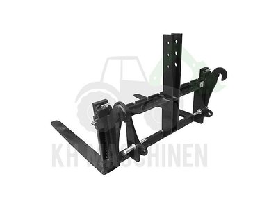 Palettengabel Dreipunkt KAT1/2 + Euro Aufnahme