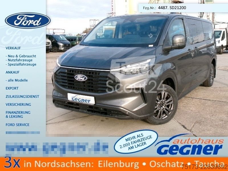 Kleinbus FORD Transit Custom Kombi 320 L2H1 Limited AHK LED gebraucht