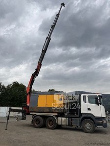 Autokran SCANIA R500 6X4 PK 20002 ATLAS COPCO LUFTKOMPR. gebraucht