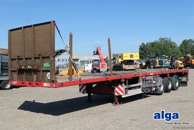 Auflieger mit offener Pritsche FAYMONVILLE SPN 3A, Ausziehbar auf 21.3m., Gelenkt, ZSA, SAF gebraucht