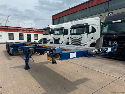 Auflieger-Wechselfahrgestell BROSHUIS MFCC * 1X 40 * 1X 30 * 2X 20 * LIFT * BPW * gebraucht