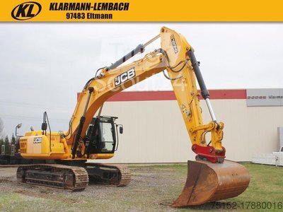 Kettenbagger mit MS 25 + Tieflöffel JCB JS 370 NLC  6 Zyl. ISUZU Mot. gebraucht