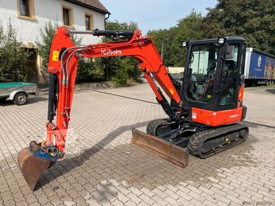 Minibagger KUBOTA Kompaktbagger KX037-4 MS03  3.+4. Steuerkreis gebraucht