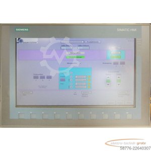 Siemens 6AV2123-2MB03-0AX0 Panel KTP1200 Basic SN: V-KOAN0791