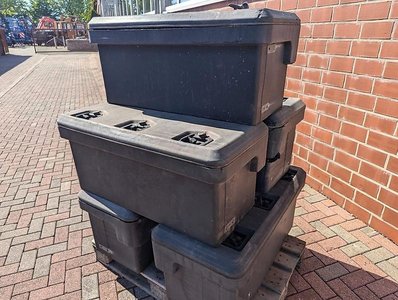 Stauboxen aus Kunststoff