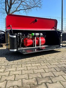 Traktorsafe Frontgewichte BTS 400-1000kg Staubox mit Löschtainer / Feuerlöscher / Frontgewicht