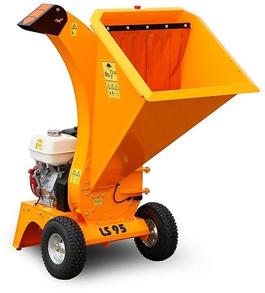 Häcksler "LASKI LS-95 GX" bis 8 cm Aststärke: Der Garten-Häcksler für den Profi.