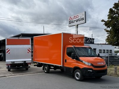 Transporter mit Koffer IVECO Daily 35S14A Hi-Matic Klima 4,35m Ladebordwand gebraucht