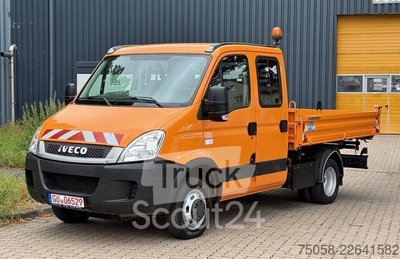 Transporter mit Kipper Iveco 50C17K - DoKa 7 Sitz - 136 TKm - 1. Hand gebraucht