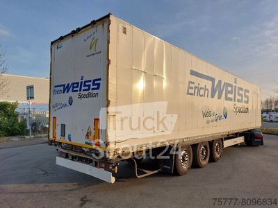 Kofferauflieger KRONE SD Koffer- Doppelstock- Textil- LIFT-BPW gebraucht