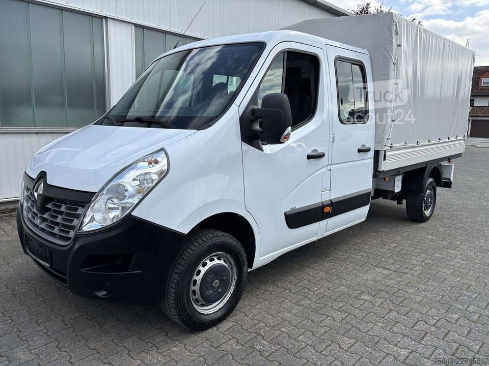 Transporter mit Pritsche & Plane Renault Master Plane*Allrad*Klima*Stand*1.Hand* gebraucht