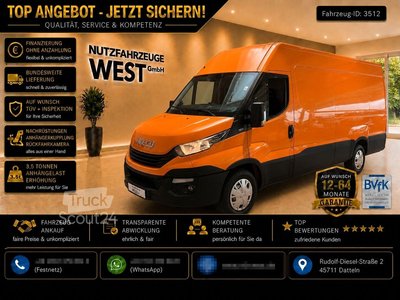 Kastenwagen hoch IVECO Daily 35-160 Hoch+Lang*AHK=3.5t*Luftfederung*1HD gebraucht