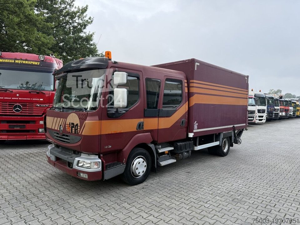 LKW mit Kofferaufbau Renault Midlum 180.10 DoKa gebraucht