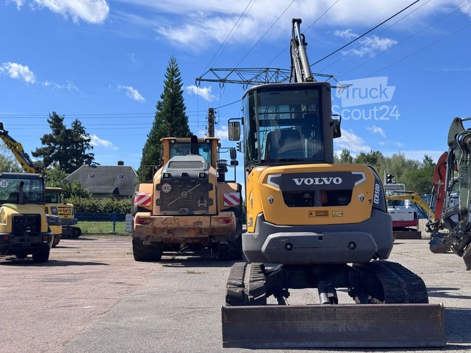 Minibagger VOLVO ECR 50 D, MS03, 1 x TL, 1 x GRL hydrl., gebraucht
