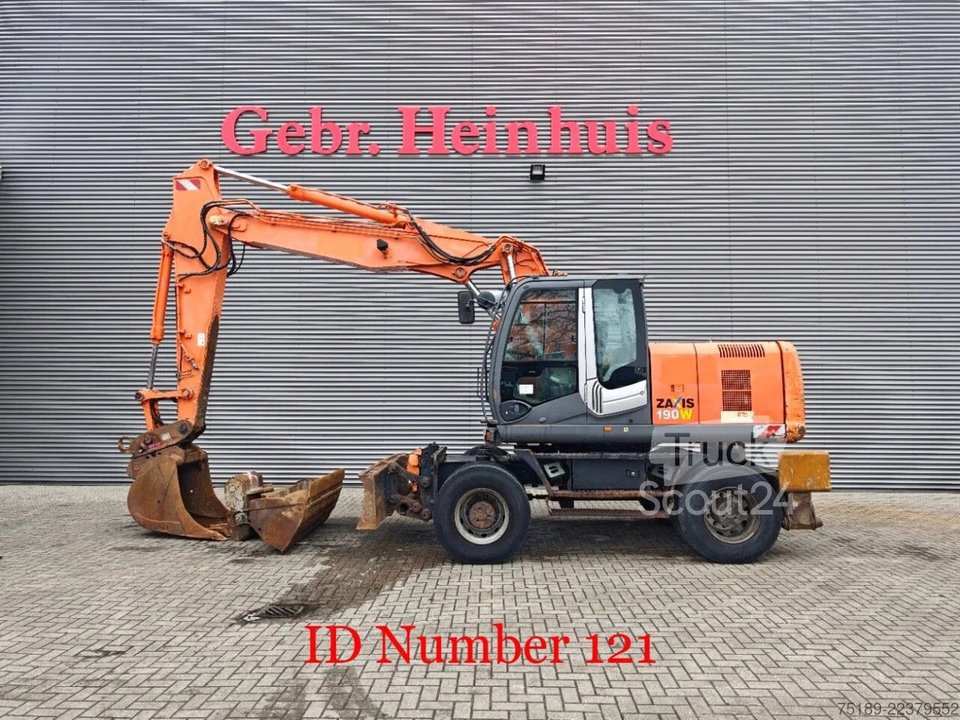 Radbagger Hitachi ZX 190 W-3 2 Buckets! gebraucht