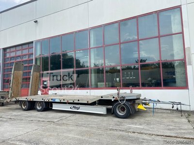 Tieflader Anhänger Fliegl DTS 300  3 Achs Tiefladeranhänger gebraucht