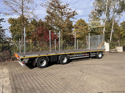 Anhänger mit offener Pritsche Möslein T 3 Plato 10 m  3 Achs Jumbo- Plato- Anhänger 10 m, Mega neu