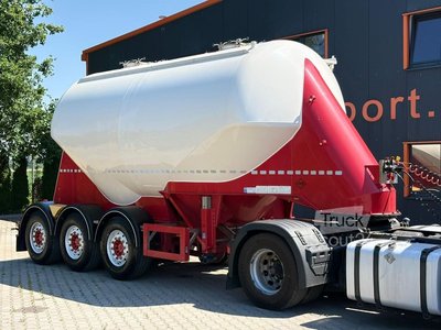Siloauflieger FELDBINDER FFB Silo Auflieger TEUT 26.3 - 26 m  Asche Gülle gebraucht