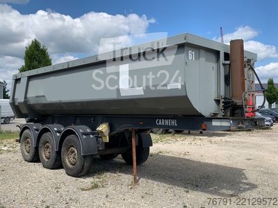 Kipper Auflieger CARNEHL CHKS/AH_ Alu Rundmulde_ Stahl Rahmen_ 4.700 kg gebraucht