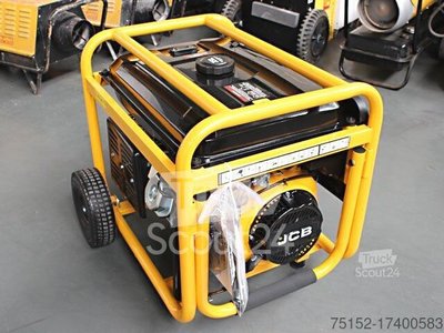 Generator JCB GNL8010PE - 8 kW  Benzin E.- Start neu