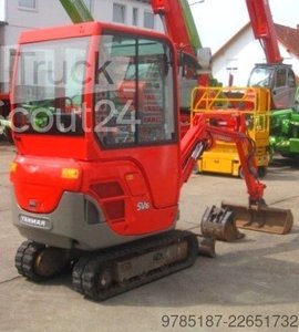 Minibagger YANMAR SV 16 * 2x Löffel * vgl. 15 17 18 gebraucht