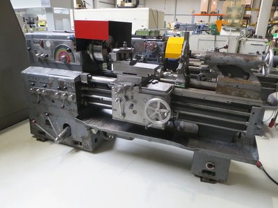 MEUSER M 3 A Leit- und Zugspindeldrehmaschine