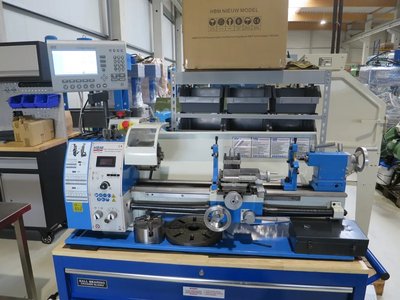 HBM 250X550 PROFI VARIO Tischdrehmaschine