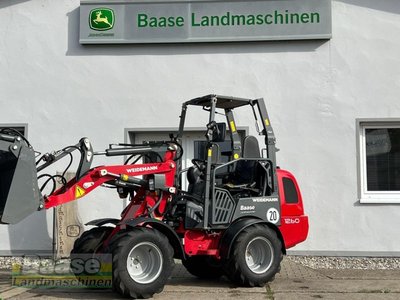 Weidemann 1260 EPS-Klappdach / ECS mit Kroko Hoflader
