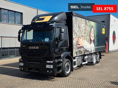 LKW mit Pritsche & Plane IVECO Stralis 400 | Intarder | Lenkachse | Staplerhal. gebraucht