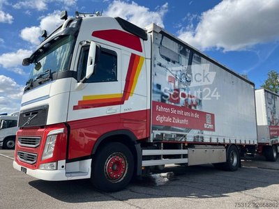 LKW mit Pritsche & Plane Volvo FH500  E6 LBW AHK 2,8m 2 Betten Kühlschrank gebraucht