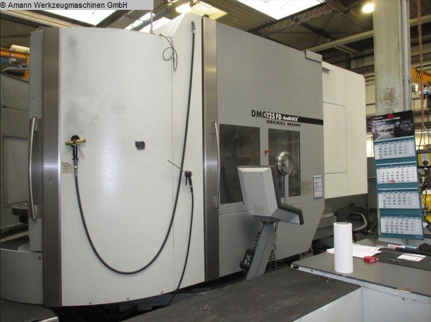 Processing Centers DECKEL-MAHO DMC125 FD duoBLOCK