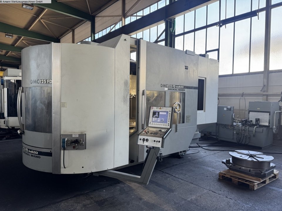 Processing Centers DECKEL-MAHO DMC125 FD duoBLOCK