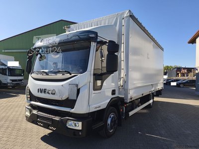 Plane IVECO Eurocargo 75-210 Plane 3-Sitzer Euro 6 4x2 LBW ... gebraucht