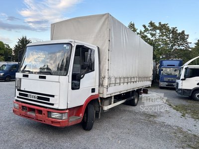 Pritsche Plane-LKW Iveco Euro Cargo 75 E 14 , BB gebraucht