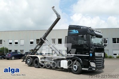 Abrollkipper DAF XF 530 6x2, Meiller RS 21.70, Lenk-Lift,Intarder gebraucht