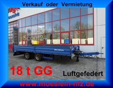 Tieflader Anhänger Müller-Mitteltal ETUE-TA 18,0  18 t GG Tandemtieflader gebraucht