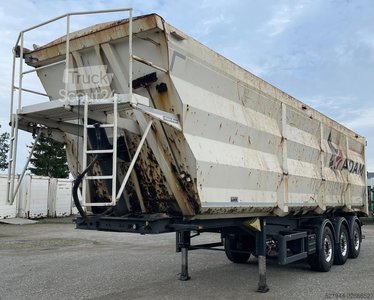 Kipper Auflieger Lück STAS SKF 35 55m  Stahlmulde Kippmulde gebraucht