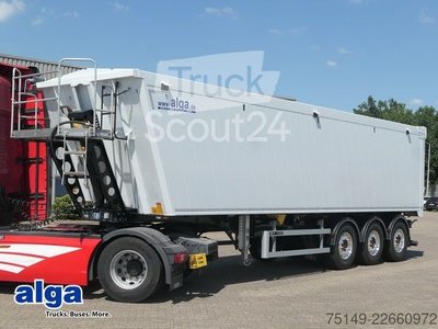Kipper Auflieger WIELTON NW-3, Alu, 50m , Pendelklappe, SAF, Alu-Felgen gebraucht